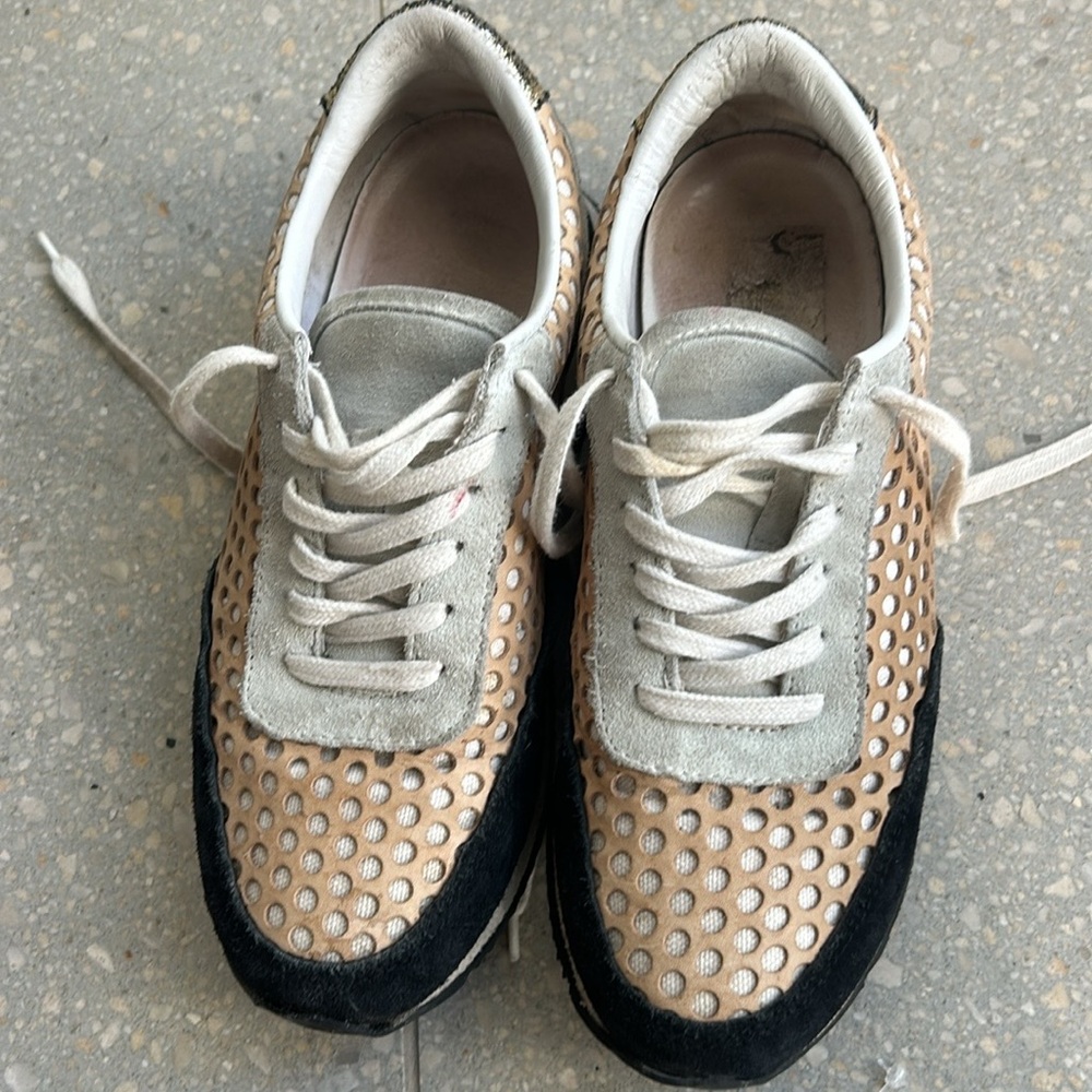 Loeffler Randall Rio perforated sneakers size 6.5